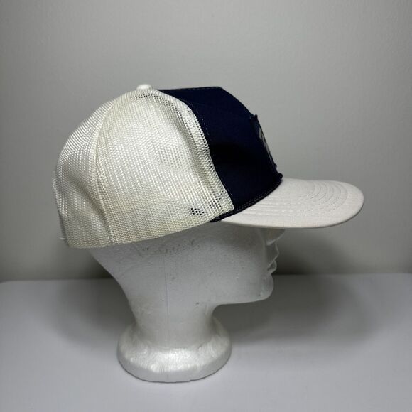 Fontanelle Hybrids Patch SnapBack Trucker Mesh Hat Cap Blue Farm Ag Vintage - Picture 5 of 9
